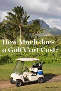 How much is a golf cart cost pin